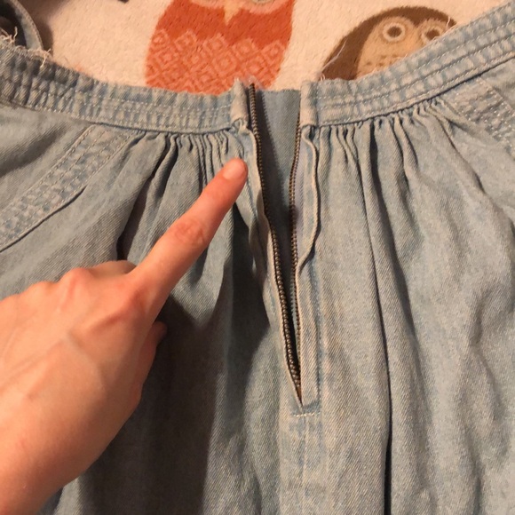 Ulla Johnson Denim Skirt READ description - Picture 4 of 7